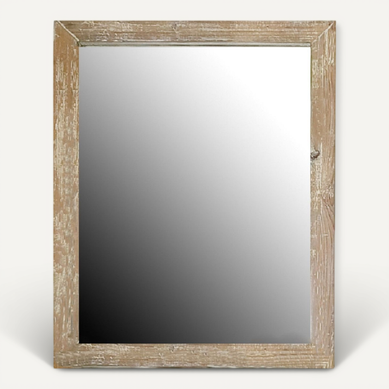 Miroir De Salle De Bain En Bois L65 - Hanoï