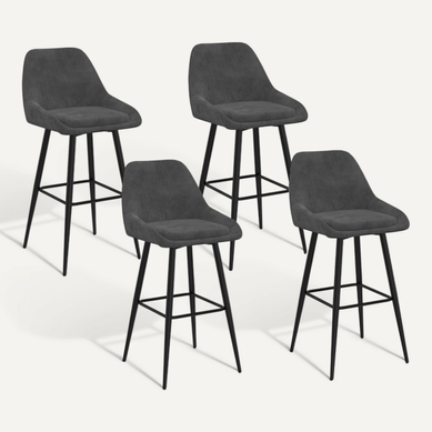 Tabourets Pivotants 360 Degrés IDMarket Lot De 4 Tabourets De Bar Karl Design | Patchwork Noir-gris-blanc - Hauteur Réglable Lot 4 Tabourets Bar Design Patchwork Tabourets Pivotants 360 Degrés IDMarket Lot De 4 Tabourets De Bar Karl Design | Patchwork Noir-gris-blanc - Hauteur Réglable Lot 4 Tabourets Bar Design Patchwork