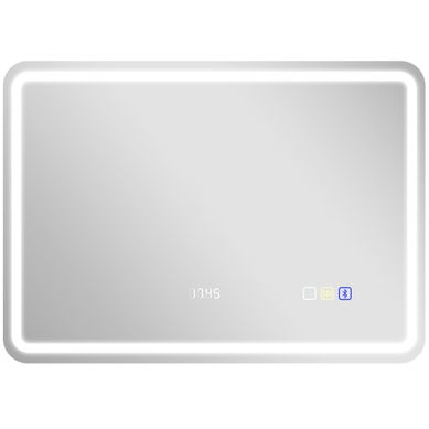 Miroir Lumineux LED Salle De Bain Bluetooth Multifonction 50x70cm Miroir Lumineux LED Salle De Bain Bluetooth Multifonction 50x70cm