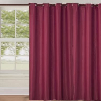 Rideau Occultant Uni Grande Largeur - 240x260 Cm - Rouge