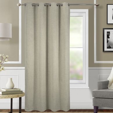 Rideau Occultant Et Thermique Chiné - 140x260 Cm - Beige