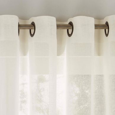 Voilage 150x180 Blanc écru En Polyester