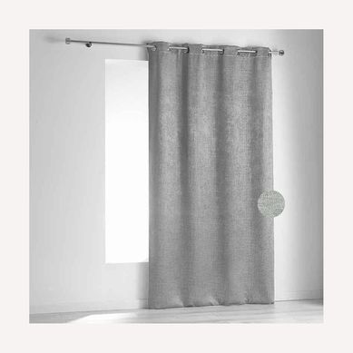 Rideau Ignifugé Non Feu M1 En Velours Fiore - 240x260 Cm - Gris Clair Rideau Ignifugé Non Feu M1 En Velours Fiore - 240x260 Cm - Gris Clair