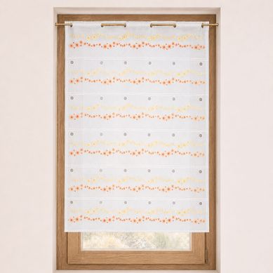 Modulable Brodé À Motifs De Petits Soleils - 70x90 Cm - Orange