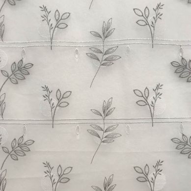 Modulable Brodé Lune - 58x160 Cm - Gris Clair Modulable Brodé Lune - 58x160 Cm - Gris Clair