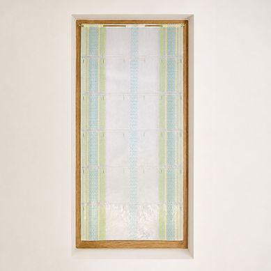 Modulable Droit À Motifs Géométriques - 58x160 Cm - Vert Clair