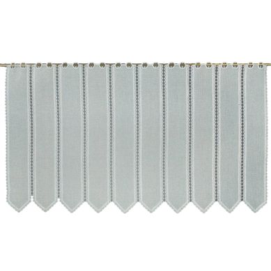 Brise Bise Brodé - 120x120 Cm - Blanc