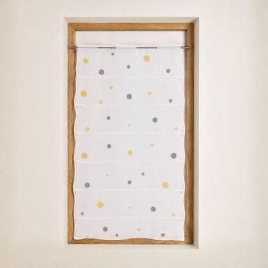 Modulable Brodé À Motifs Pois - 45x180 Cm - Vert