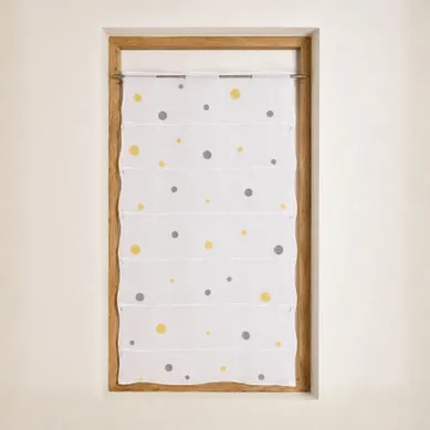 Modulable Brodé À Motifs Pois - 70x220 Cm - Vert