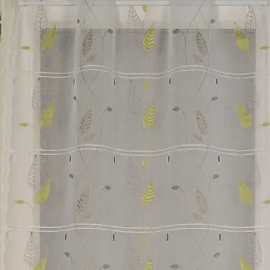 Modulable Brodé Esprit Nature - 70x220 Cm - Vert