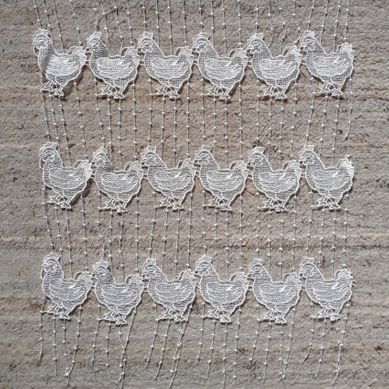 Modulable En Macramé - 45x90 Cm - Blanc