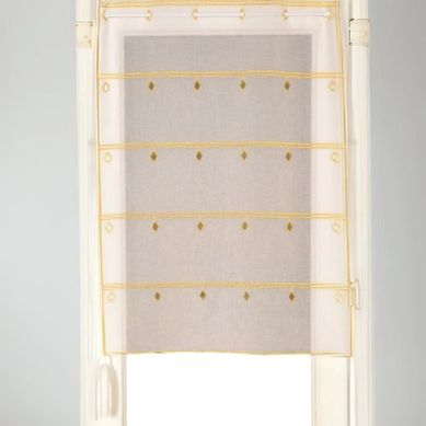 Modulable Broderie Losange - 45x90 Cm - Jaune