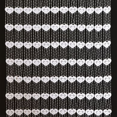 Modulable En Macramé Style Romantique - 90x90 Cm - Blanc