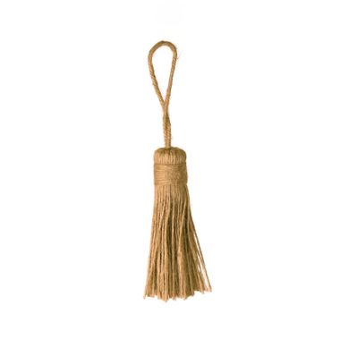 Embrasse Pompon Naturel - 12 Cm - Beige
