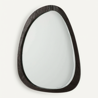 Miroir Mulga En Bois Marron 81x3x62