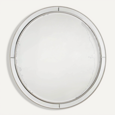 Miroir Rond Argent D90