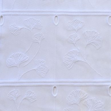 Modulable En Maille Imprimé Gingko - 0.45x0.90 M - Blanc Modulable En Maille Imprimé Gingko - 0.45x0.90 M - Blanc