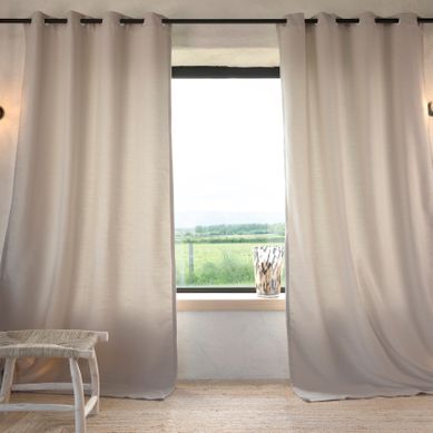 Rideau Tamisant Bouclette - 140x260 Cm - Lin