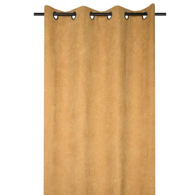 Rideau En Velours Côtelé - 140x260 Cm - Jaune Curry