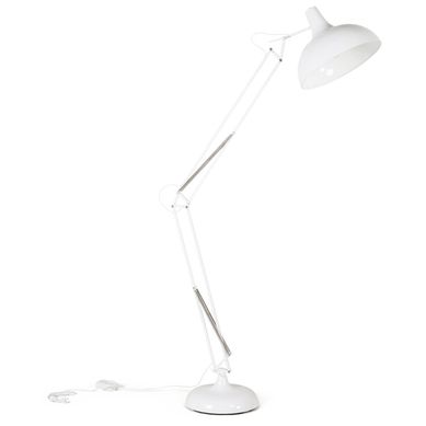 Achat Toute l'offre luminaire Lampe de sol pas cher Lampe de sol THALIA LP DE SOL Noir et chrome Lampadaire BUT