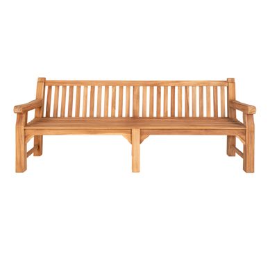 Banc De Jardin - HWC - J83 - Bois Massif Certifié MVG - 3 Places