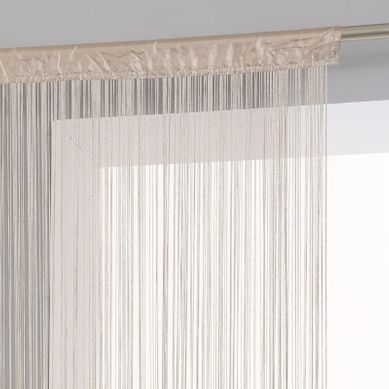 Rideau Fil 90 X 200 Cm Atmosphéra - Beige - 90x200 Cm