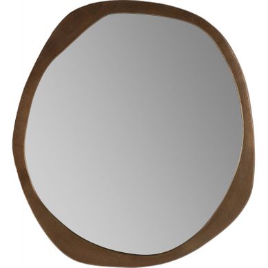 Miroir Rond élégance Dorée Antique