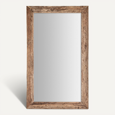 Miroir Lux élégance En Teck Naturel