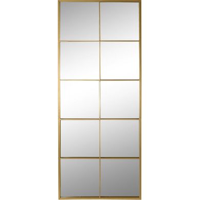 Miroir élégance Dorée En Verre Et Fer Chic