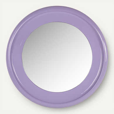 Miroir Mural Rond Violet Design Contemporain élégant Miroir Mural Rond Violet Design Contemporain élégant