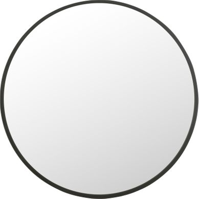 Miroir Rond Noir Mat Design élégant Pour Une Déco Contemporaine