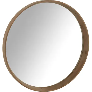 Miroir Mural Bois Beige Clair Style épuré Pour Salon Chambre