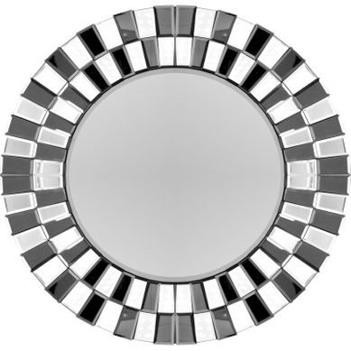 Miroir Mural Rond Argenté Design élégant Horus Miroir Mural Rond Argenté Design élégant Horus