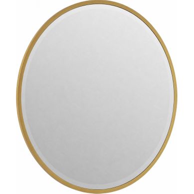 Miroir Rond Doré En Mdf Miroir Rond Doré En Mdf