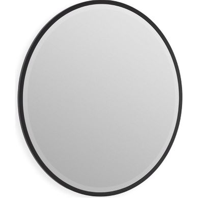 Miroir Rond Mural En Bois Noir Miroir Rond Mural En Bois Noir
