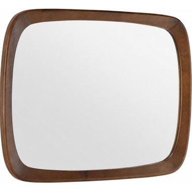 Miroir En Bois De Bouleau Brun Miroir En Bois De Bouleau Brun