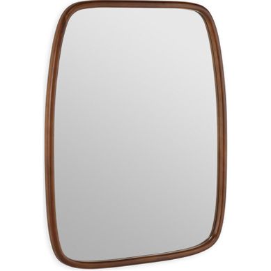 Miroir En Bois Aux Angles Arrondis Miroir En Bois Aux Angles Arrondis