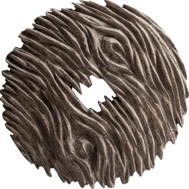 Décoration Murale Sculptée En Bois De Suar