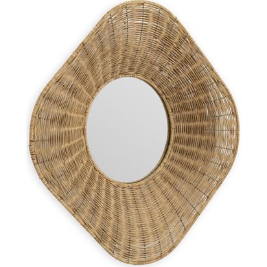 Miroir Mural En Rotin Naturel Miroir Mural En Rotin Naturel