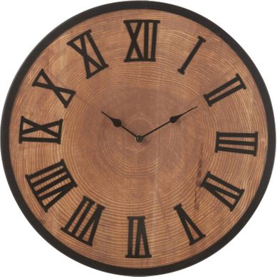 Horloge Murale En Bois Naturel