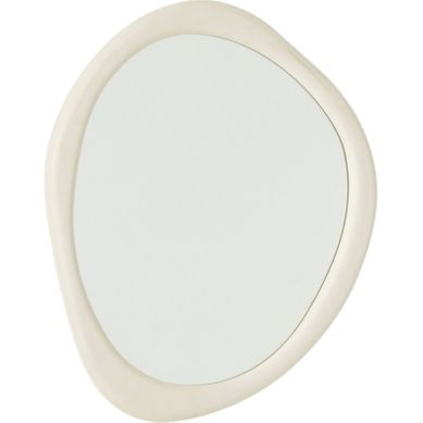 Miroir Mural Organique Blanc