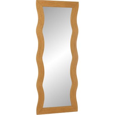 Miroir Mural Irrégulier En Bois Naturel