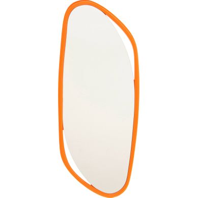 Miroir Mural Irrégulier Orange
