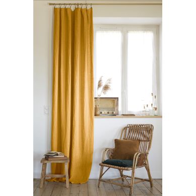1 Rideau 140 X 270 Cm Soline Miel