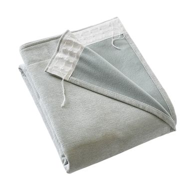 Rideau Galon Fronceur Occultant Polaire 140 X 260 Cm Bjornn Eucalyptus