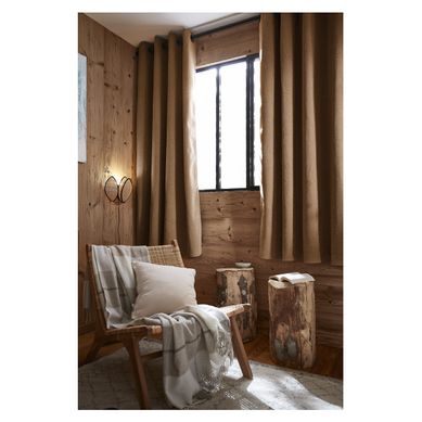 Rideau Occultant Thermique 140 X 180 Cm Bjorn Camel