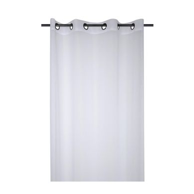 Voilage Uni 135 X 260 Cm Mona Blanc