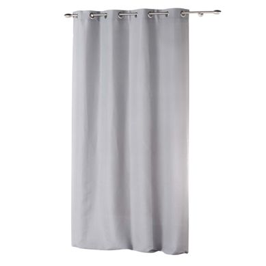 Rideau à Oeillets 140 X 280 Cm Absolu Gris