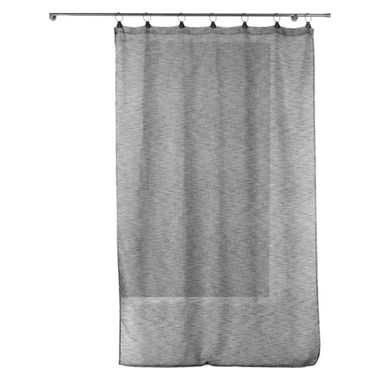 Panneau à Anneaux Voile Tisse 140 X 240 Cm Linke Anthracite