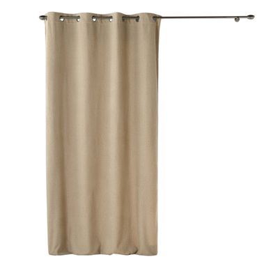 1 Rideau Bouclette Wooly 140 X 240 Cm Beige